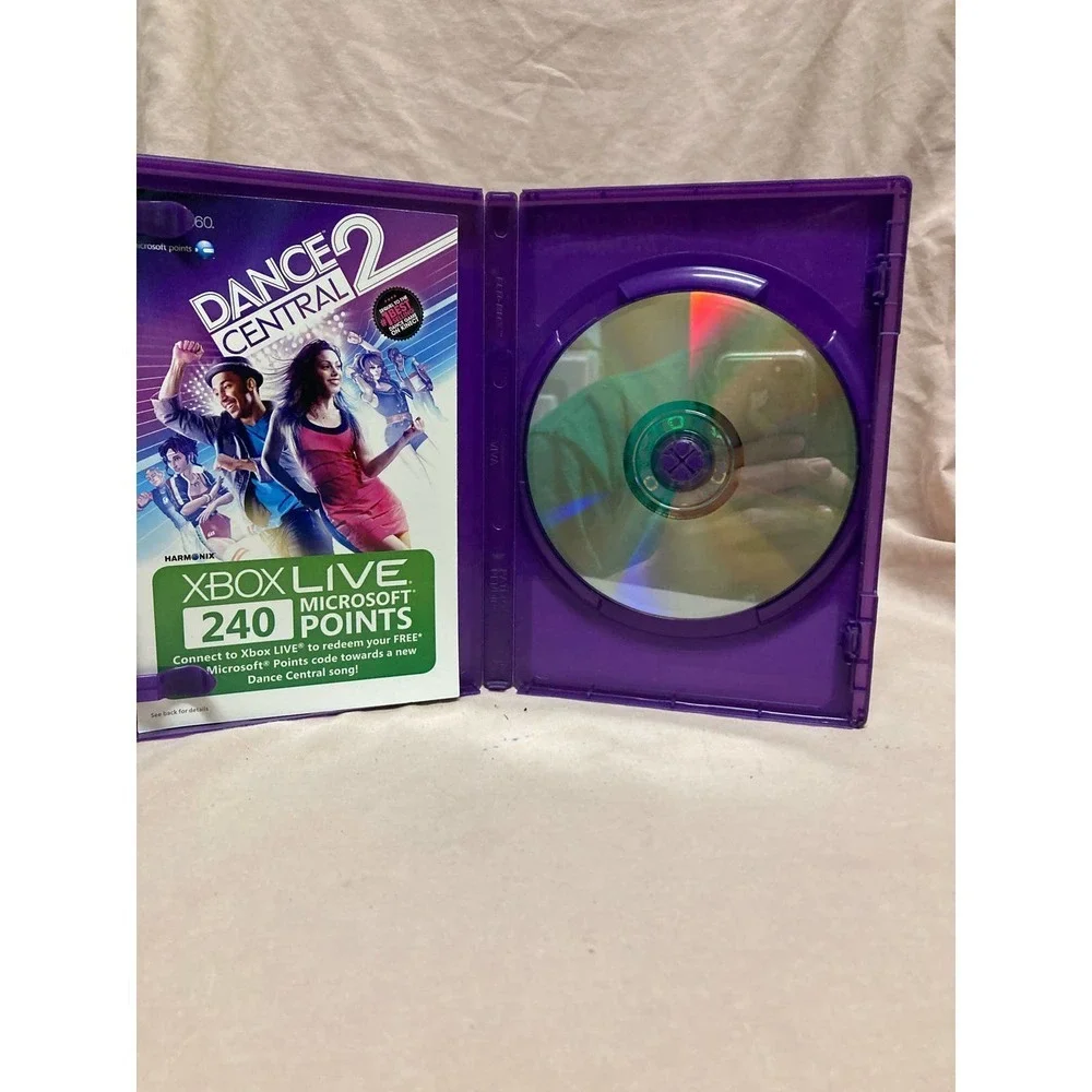 Dance Central 2 (Microsoft Xbox 360, 2011) CIB